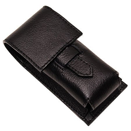 Genuine Leather Shaving Brush Protective/Travel Case
