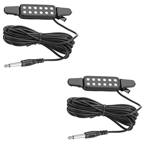 Neewer® 2 Paquete 12 Orificio de Sonido Fonocaptores Acústico / Elé