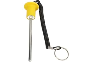 Jopwkuin Gym-Gewichtsstapel-Pin, Sicherheitsverriegelung, 8 Mm Durchmesser, Eisenstange, Gym-Detent-Hitch-Pin, Magnetisch, Tragbar