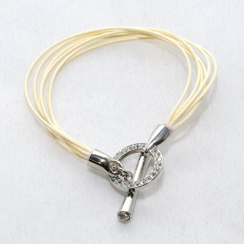 A Broken Bangle with Crystal Ball Cream