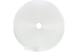 Rebower Termoretraibile Guaina 2:1 Cavo Guaina Tubo Avvolgimento, [per Isolamento Elettrico Protezione] - 1/2"(12 mm) Diametro/33 Piedi/Trasparente