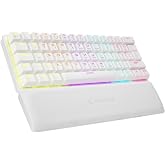 Rampage ALLY K11 White Rainbow Q Wrist Assisted Blue Switch Gaming Gaming Gaming Keyboard