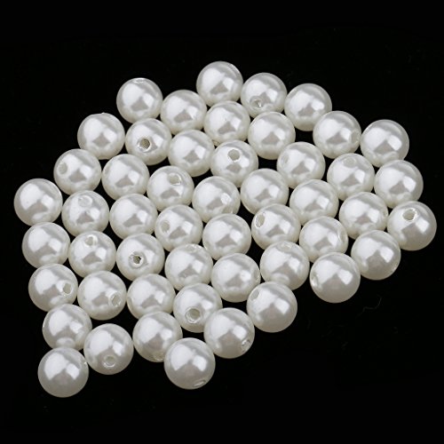 Gazechimp 50er Perlen Nieten Knöpfe Rivets leder Handwerk – wie bild, 10mm - 4