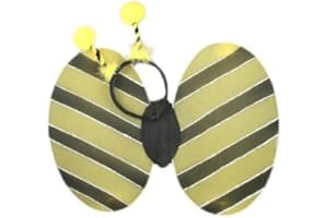 Miss Bo Peep Bumble Bee Wings & deeley Bopper Dress up Set (Yellow/Black)