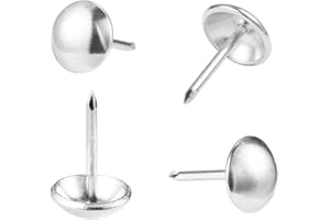 INCREWAY Lot de 200 punaises pour meubles Argenté 11 x 17 cm