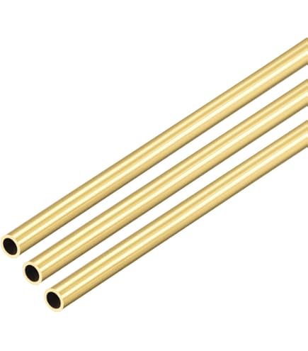 Sourcing Map Tube Rond En Cuivre De 10 Mm De Diamètre Extérieur De 1,5