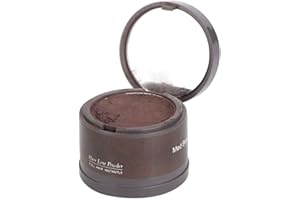 SUPYINI Sevich Coverage Hairline Powder Hair Line Powder Hairline Shadow Cover Up Powder Kosmetyk upiększający włosy (średni brąz)