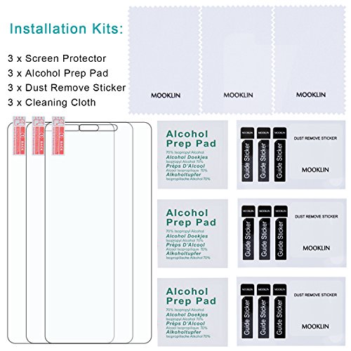 [3 StÃ¼ck] MOOKLIN Xiaomi Redmi Note 4 Panzerglas Displayschutzfolie,[Anti-Kratzen] Handy Schutzfolie fÃ¼r Xiaomi Redmi Note 4