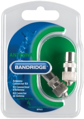 Bandridge Coax Male to Coax Female Antenna Connector Kit