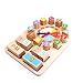 Sorting Clock - iPlay, iLearn Wooden Shape Sorting Clock Educational Toy for Preschool & Toddlers.
