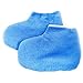New Paraffin Wax Protection Foot Gloves Synthetic Cotton Blue Soak off Gel