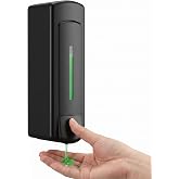 Black Wall Soap Dispenser, Wall Mounted Liquid Soap | Single-chamber shampoo, wall-mounted, no drilling, lightweight and stab