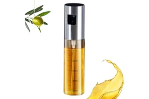 ANMEISH 100ml Oil Sprayer Bottle for Cooking,Oil Sprayer Dispenser Vinegar Sprayer for Salad,Barbecue, Baking in the Kitchen,Air Fryer, Grilling