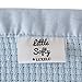 Exquisite 'Little Softy' Bamboo Baby Blanket - Gift Boxed and Hand Wrapped (Small, Blue)