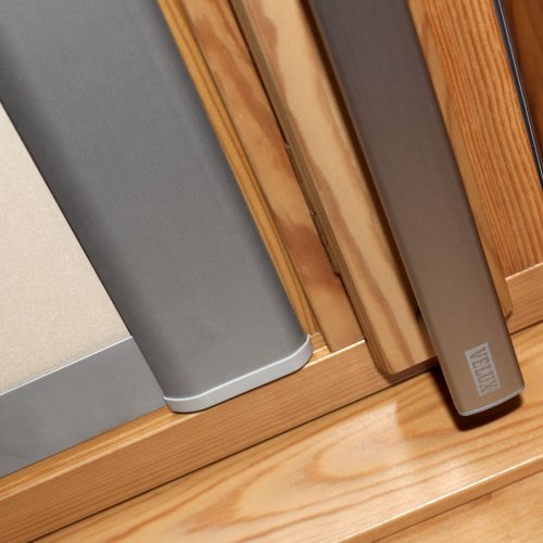VICTORIA M Dachfensterrollo passend für Velux Dachfenster / verdunkelndes Rollo / GPU S06, creme - 3