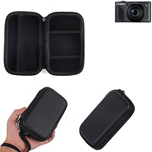 Hard Case  mallette de transport  housse de protection pour appareil photo Canon PowerShot SX730 HS  avec espace pour des cages de m  moire  batterie de rechange  chargeur cage  etc    sacoche choc poids l  ger sac de protection preuve - K-S-Trade TM 