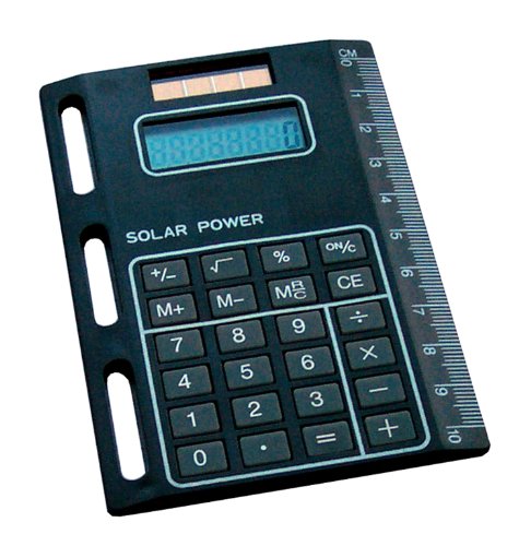 Preisvergleich Produktbild Wedo 66701 Solartaschenrechner Abheftbar