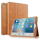 Retro hülle für Ipad Air 3 2019 & ipad Pro 10.5 2017 - Geniune Leder hülle für Ihr iPad 10.5 zoll, retro, praktisch, bezaubernd und elegant. Perfekt für das Ipad Air 3 2019 (A2123/A2153), iPad pro 10.5 (A1701/A1709).