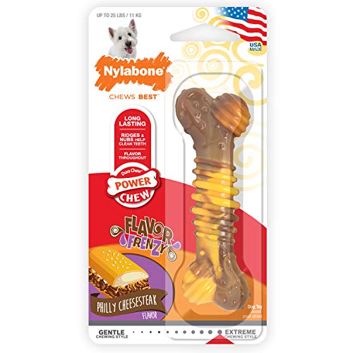 Nylbone JU01667 Nylabone Dura Chew Cheesesteack Queso S