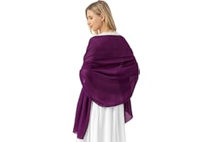 Bridesmay Donna Chiffon Scialli Da Sposa Prom Wraps Sera Sciarpe