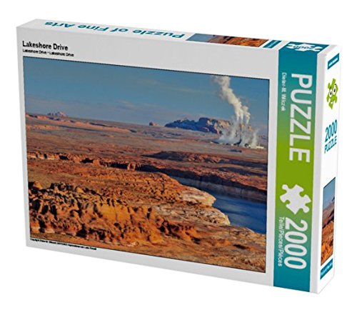 Preisvergleich Produktbild Lakeshore Drive 2000 Teile Puzzle quer (CALVENDO Natur)
