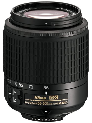 Ofertas para Nikon 55-200 mm f/4.0-5.6 AF-S DX ED - Objetivo para Nikon
F (Distancia Focal 82.5-300mm, Apertura f/4, diámetro: 52mm) Color
Negro Especial