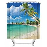 SUPERIOR QUALITY, DURABLE DUSCHVORHANG: Unser Duschvorhang aus fachmännisch gewählt hergestellt und gründlich Polyestergewebe getestet, die hergestellt ist feuchtigkeitsreichen Bad Umgebungen standhalten