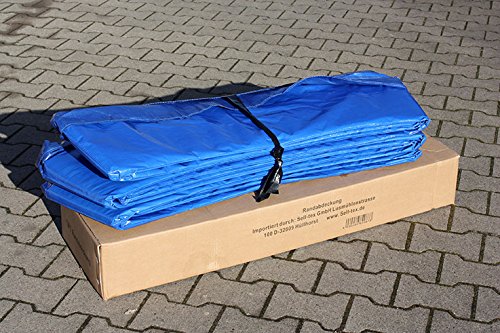 Trampolin Federkranz Abdeckung blau 244 305 366 395 427 cm Kranz Federkranz - 2