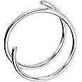 HighSpark 925 Silver Nose Ring for Women | 92.5 Sterling Silver & Stunning Shine | Lovely Gift for Women & Girls - Lined
