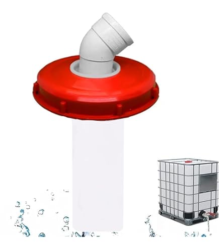 IBC Deckelfilter 165mm Mit 3 Nylonfiltern - Waschbarer Regenwasserfilter