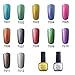 Ukiyo Holographic Colourful Rainbow Gel Polish Soak Off UV LED Nail Art Varnish Manicure 8ml