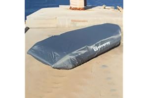 Orangemarine Telo di Copertura e Protezione per Tender e gommoni Grigio 180-240 cm di Lunghezza