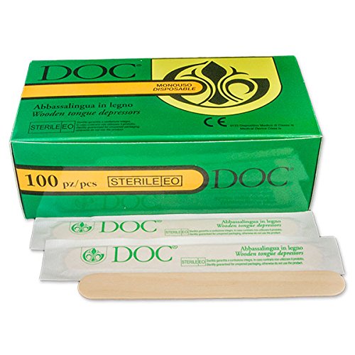 TATTOO ABBASSALINGUA STERILI 100pcs