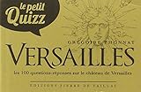 Le petit quizz de Versailles