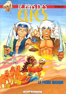 jaquette livre Le Pays des elfes - Elfquest, tome 9 : La Pierre magique