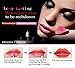 DE'LANCI Matte Velvet Liquid Lipstick Long Lasting Makeup Lip Gloss 6Pcs Set With Lip Wands