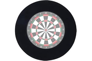 VELOSTREAMUS Dart Board Surround Ring,Durable EVA Dartboard Surround Wall Protector,Indoor and Outdoor Dart Board Surround,Ideal for Family and Party Games,Perfect Darts Accessory.