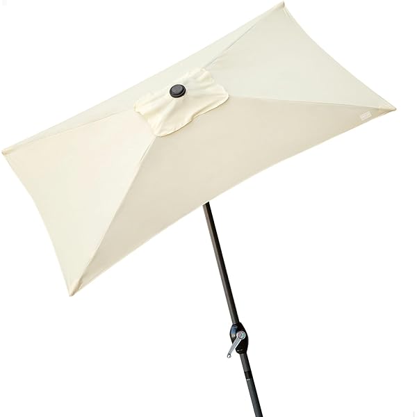 De elegante en duurzame vierkante parasol met houten mast