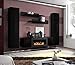 Produktbild Juub Anbauwand Wohnwand Wohnzimmer Schrankwand Fly C Hochglanz PVC - Fly M1 ZZ