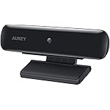AUKEY Webcam FHD, Cámara de videoconferencia 1080p, con USB para Ordenador de Escritorio o portátil para videollamada de Pant