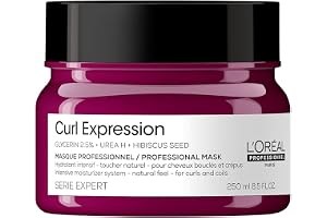 L'Oréal Professionnel | hårinpackning, återfuktar lockarna och ökar glans, Curl Expression, 250 ml