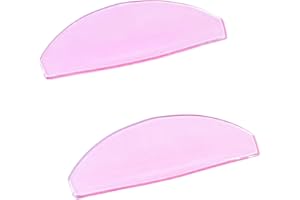 Libeauty Flat Shields 1mm Thin Lash Lift Pad for NO.1 Perm Soften Eyelashes Pads Glueless Lash Lifting Shield for Salon Usage Flatter Rods for Perming Lashes Thoroughly - Pink