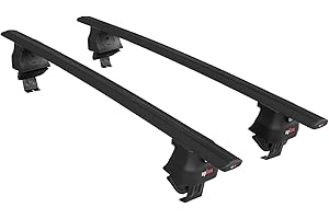 apline Compatible con Citroen C4 III (C41) 2020-2025 ACE-4 Barras de Techo Auto Portaequipajes Barras Transversales Negro Aluminio 2 Barras