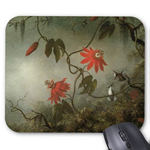 Preisvergleich Produktbild HYYCLS Passion Flowers and Hummingbirds Mauspads