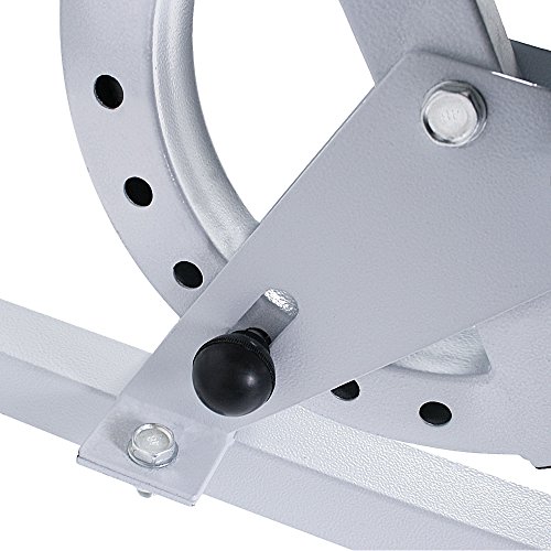 Multifunktions Trainingsbank / Hantelbank Kraftstation inkl. 2x 5kg & 2x 2,5kg Gewichte - 4