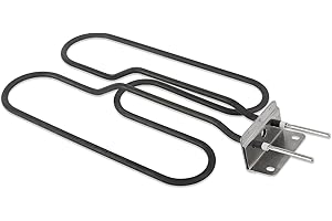 Kingsea Chauffage électrique pour Barbecue Compatible avec Weber 66631 Weber Q140 Q1400,élément Chauffant de Rechange pour barbecues,Tube Chauffant pour Barbecue