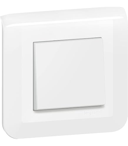 600701 Interrupteur Va-et-Vient Blanc Dooxie 10AX - Legrand