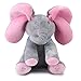 Produktbild Zerodis Plüsch Elefant Plüschtier Singen Spielzeug Geburtstagsgeschenk für Baby Kleinkinder