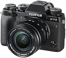 FUJIFILM Kit X-T2 + XF18-55 mm Appareil Photo 24Mpix Noir