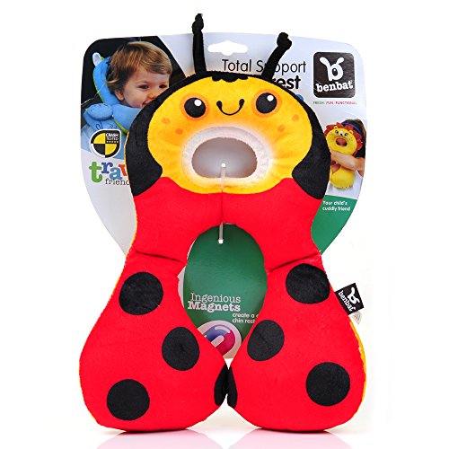 Book's Cover ofCoussin Nuque Repose Tte Cou Enfant Voiture Siège de SécuritéYOKIRIN U Oreiller de Voyage de Sommeil Relaxation Animaux Animation Enfant 14 ans  Coccinelle